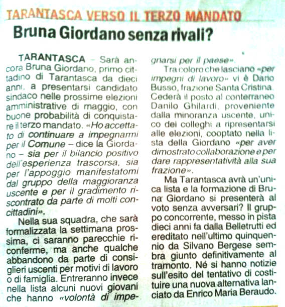 10 Aprile 2014: Bruna Giordano senza rivali